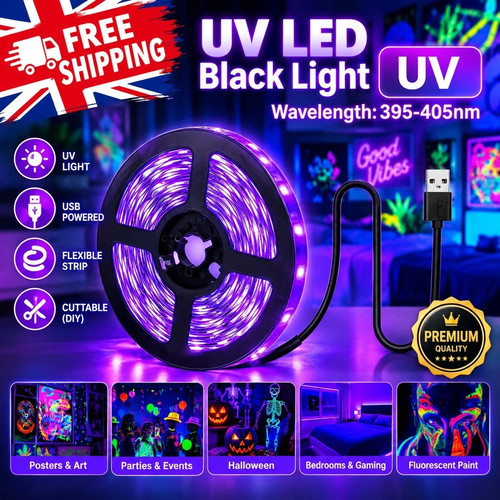 Striscia led usb luce - luce, nera