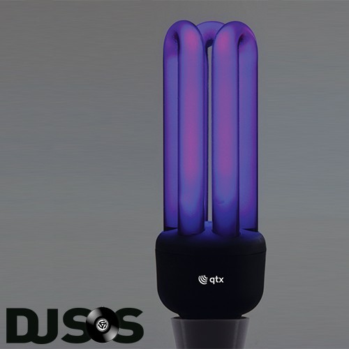 Qtx lampada blacklight - uv,