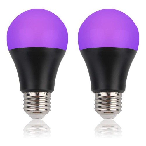 Lampadina led nera 9w - lampadina, uv