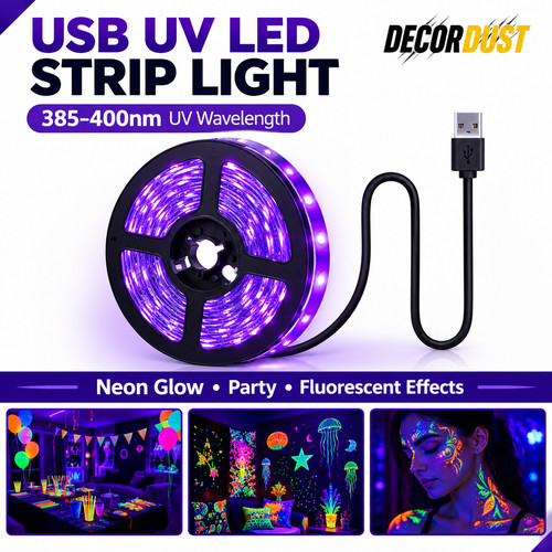 Striscia led usb luce nera - led, uv